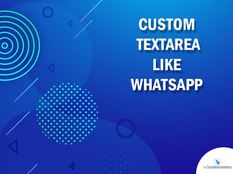 Custom Textarea Like Whatsapp