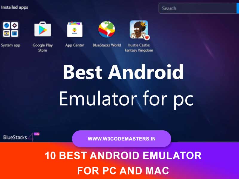 emulator for android mac
