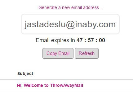throwawayemail-temporary-email-address