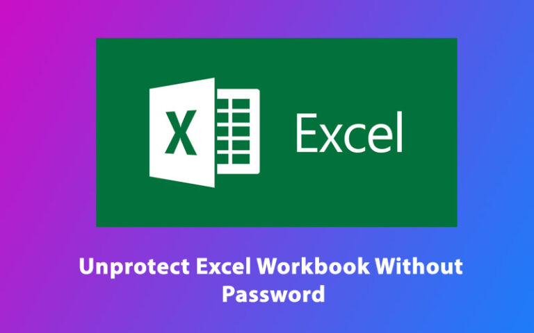 Unprotect Excel Workbook Without Password Step By Step Guide 3542